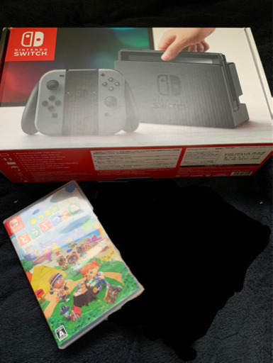 Nintendo switch(グレー) とあつまれどうぶつの森セット