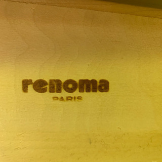 【商談中】renoma 2人がけ食卓テーブルセットの画像