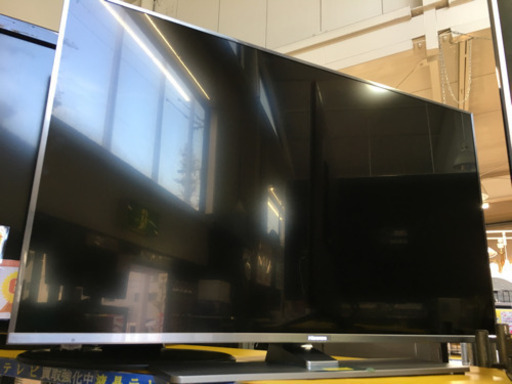 美品 2018年製 Hisense 4K 43型液晶テレビ 43A6500 Wチューナー 無線LAN ハイセンス