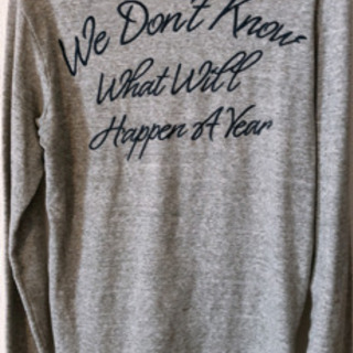 ロンT グレーの画像