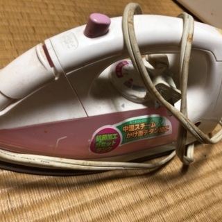 中温スチームかけ面チタン加工アイロン