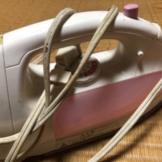 中温スチームかけ面チタン加工アイロンの画像