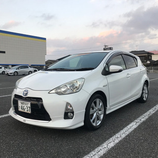 ⭐️最終値下げ⭐️トヨタ アクア G モデリスタエアロ 8インチナビ ETC 美車 の画像