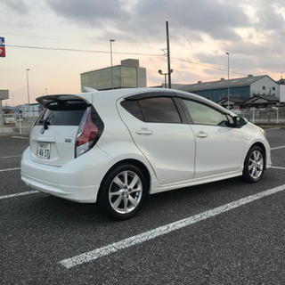 ⭐️最終値下げ⭐️トヨタ アクア G モデリスタエアロ 8インチナビ ETC 美車 の画像