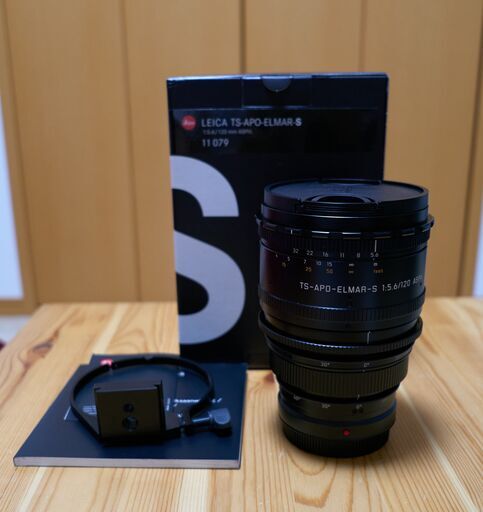 【美品】Leica TS-APO-ELMAR-S 120 f/5.6 ASPH. Tilt and shift Leica S2, S typ 006, S typ 007, S3 用