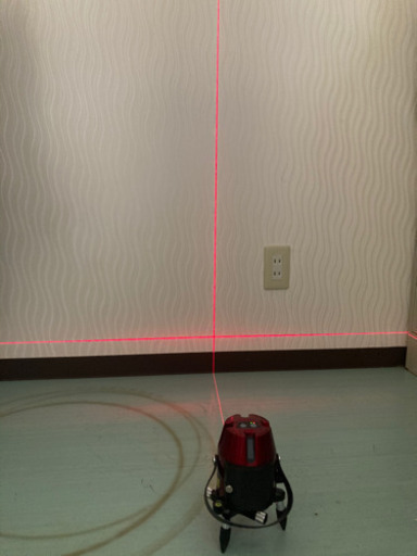 タジマ　レーザー墨出し機　三脚付き