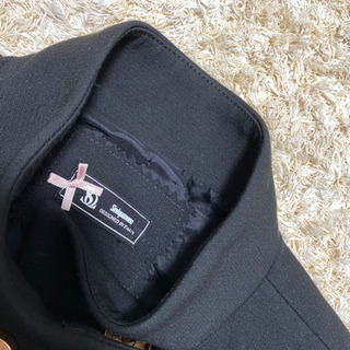 レディース　ジャケット黒の画像