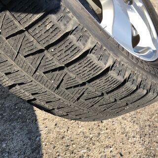 スタッドレス14インチアルミPCD100/114.3  ブリジストンBLIZAKの画像