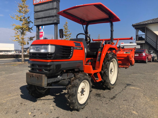 綺麗クボタトラクターT220アワー850時間即決68万
