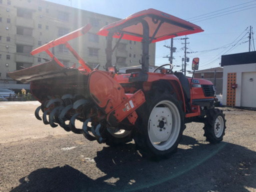 綺麗クボタトラクターT220アワー850時間即決68万