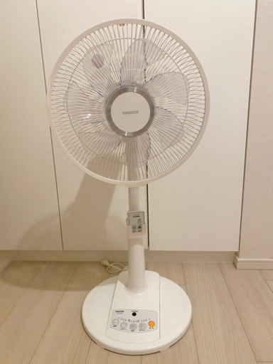 扇風機、昨年購入したものです。