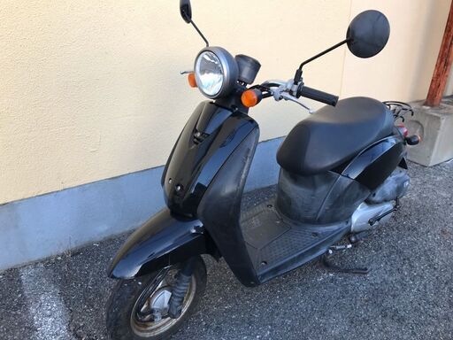 AF61　トウディ　黒　　サイドスタンド付 バッテリー新品オイル交換渡し