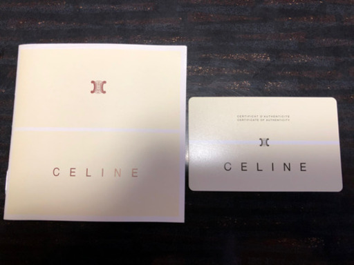 CELINEマカダム柄バッグ