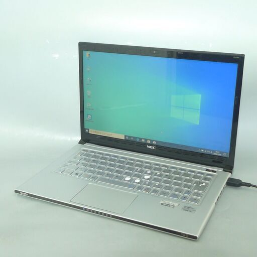 送料無料 高速SSD128GB 1台限定 超薄型軽量モバイル ノートPC 中古 13.3型 NEC VK18TG-G 第3世代Core i5 4GB 無線 Bluetooth Windows10 Office