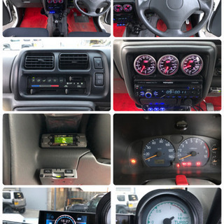 ジムニー XC 4wd 3ナンバー公認済み リフトアップ ボディアップ バンパーガード  リアヒッチメンバー  オーバーフェンダー の画像
