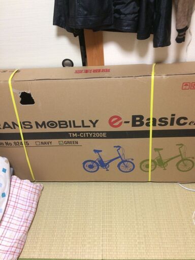 【 新品未開封品 】TRANS MOBILLY トランスモバイリー 電動アシスト自転車 E-BASIC CITY 2020年モデル