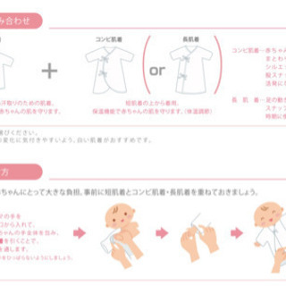 【MIKI HOUSE】最高品質マスターシード　コンビオール＋短肌着の画像