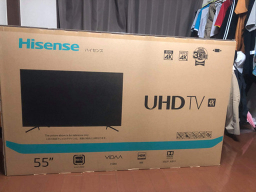 新品　テレビ　55“