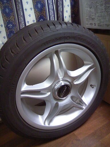 アローエンタープライズ　ゲバルトスポーク　16インチ　7J×16＋38 PCD114.3 アルミホイール