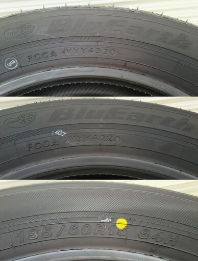 ??激安?新品?4本Set185/60R15ヨコハマBluEarthブルーアースAE01Fヤリスヴィッツアクアシエンタフィットスイフト