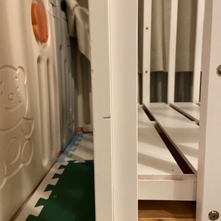 ベビーベッド　コンビミニの画像