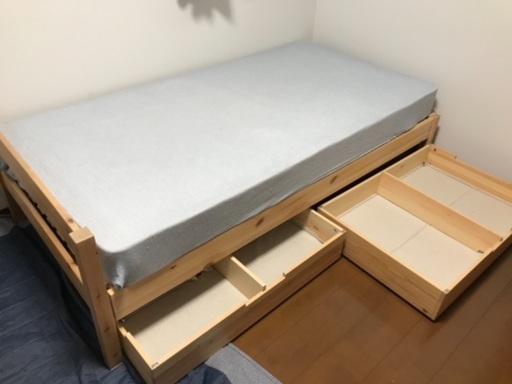 無印　シングルベッド