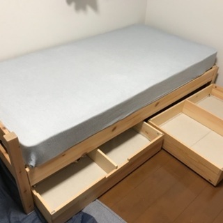 無印　シングルベッド