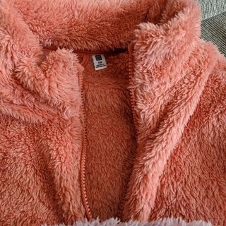 ユニクロ フリース2枚組 130の画像