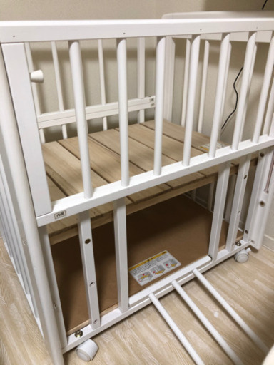 希少品！ミニより小さい　ミニミニベビーベッド&専用布団4点セット　カトージ