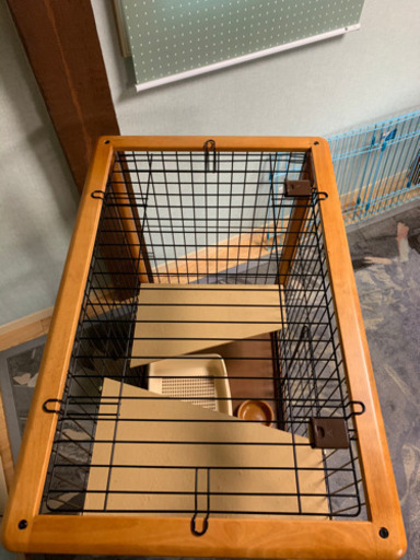 使用期間１週間　美品　キャットケージ　猫ケージ　ペットゲージ　ペットケージ