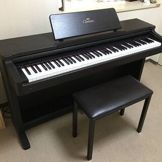 YAMAHA 電子ピアノ Clavinova CLP-133 88鍵 ハンマーアクション 純正椅子付き