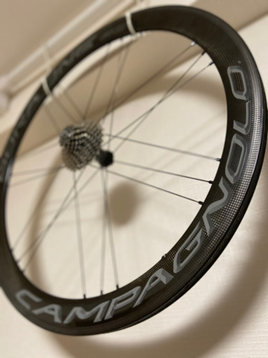 思っ切り下げます。BORA ONE 50 チューブラー　シマノフリー11s