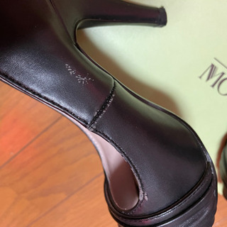 パンプス　ヒール　黒　エスペランサ　22センチの画像