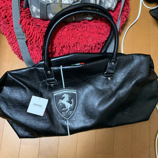 値下げフェラーリのボストンバック新品未使用品