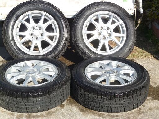 Weds Fang 15インチ+スタッドレス４本セット