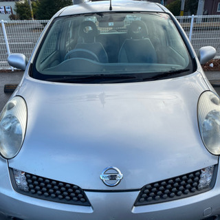 日産　マーチ　車検あり　スタッドレス　四駆