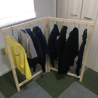 洗濯物干し　室内干し