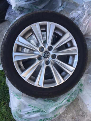 商談中　ヴェルファイア30後期純正アルミホイールタイヤ