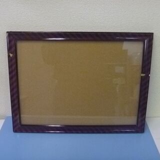 JM9133)額縁　約49㎝×約37㎝ 中古品【取りに来られる方限定】