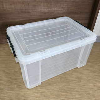 無料！プラケース☆TAGBOX☆シンワ☆蓋にワレ有☆容量29L