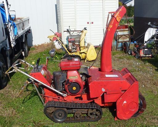 「販売終了」三菱 除雪機 MSR７０１セル付  中型９馬力　早急な引取感謝です