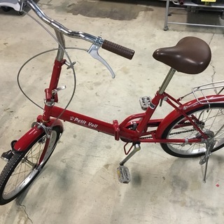 赤い自転車