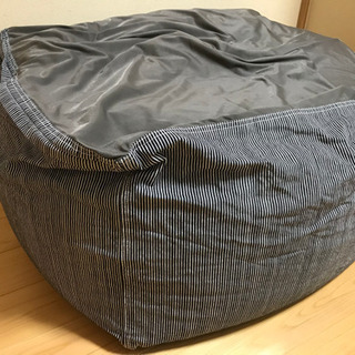 無印良品 MUJI 体にフィットするソファ ビーズクッション ヒッコリー