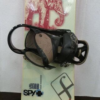 ◆お引取り限定/三重県◆ 中古 スノーボード ビンディング付き 147㎝ Aの画像