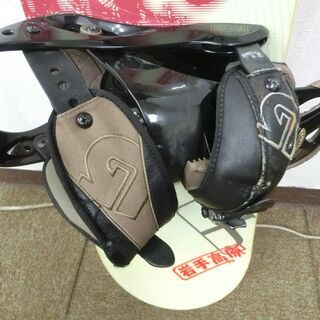 ◆お引取り限定/三重県◆ 中古 スノーボード ビンディング付き 147㎝ Aの画像