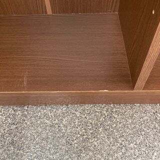 本棚（茶）の画像