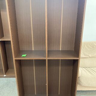 本棚（茶）の画像