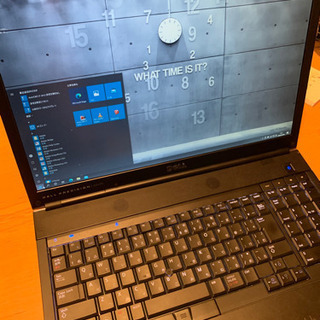 （予約済み）グラフィック系ハイエンドクラス17インチ大特価PC Dell Precision M6400その③　1920×1200WUXGA超解像度！新品SSD120G＋HDD250G　Quadro FX2700　Win10 pro 64bit（正規認証済）の画像