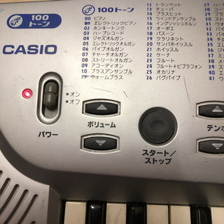CASIO キーボード CORET SA-75 (中古品)の画像