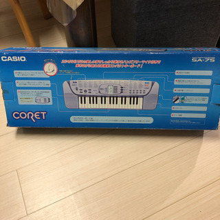 CASIO キーボード CORET SA-75 (中古品)の画像
